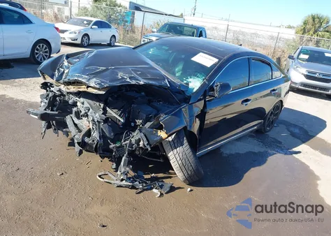 2018 Hyundai Sonata Limited 2.0T из США, поврежденный, VIN 5NPE34AB8JH666516